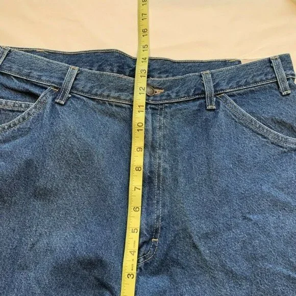NWT Vintage Dickies Carpenter‎ Jeans Mens 36x30 Relaxed Fit Medium Wash Utility - Picture 10 of 11